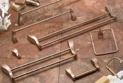 Top Knobs for the Bath in Brush Bronze